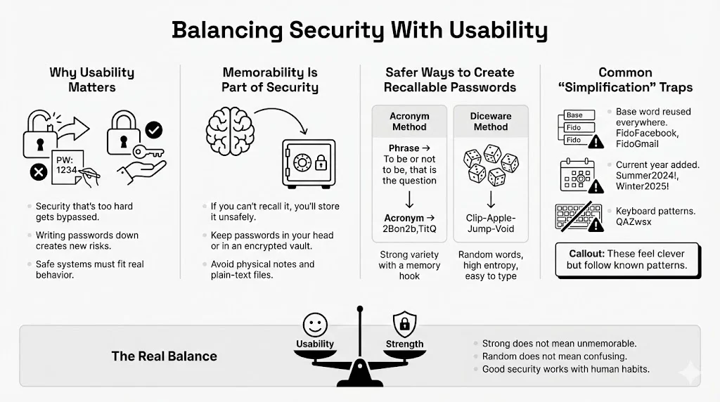 Balancing Security With Usability