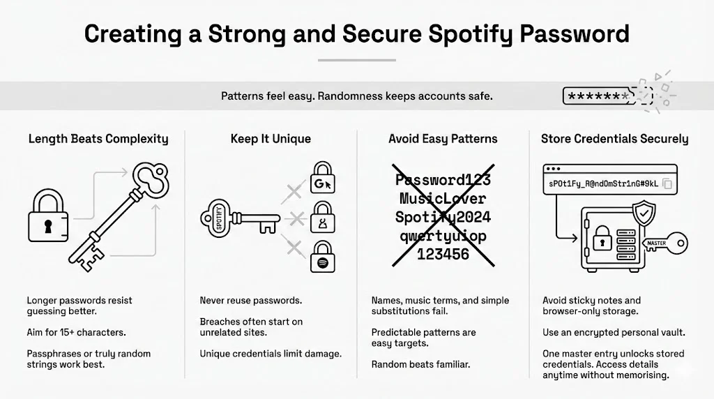 Creating a Strong and Secure Spotify Password