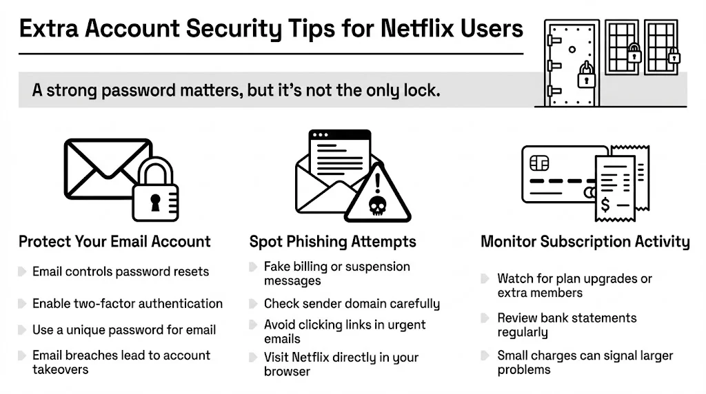 Extra Account Security Tips for Netflix Users