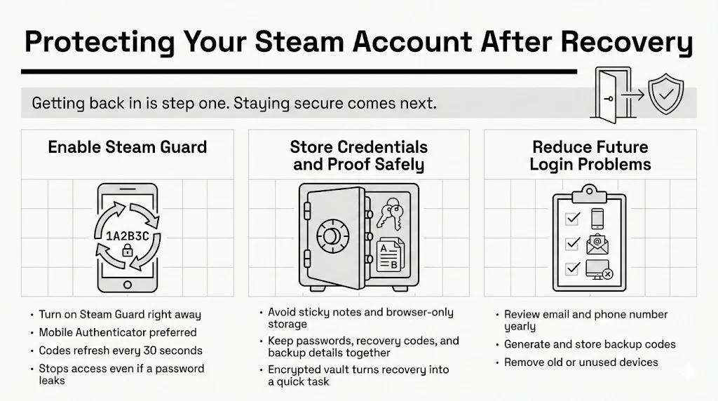 Protecting Your Steam Account After Recovery