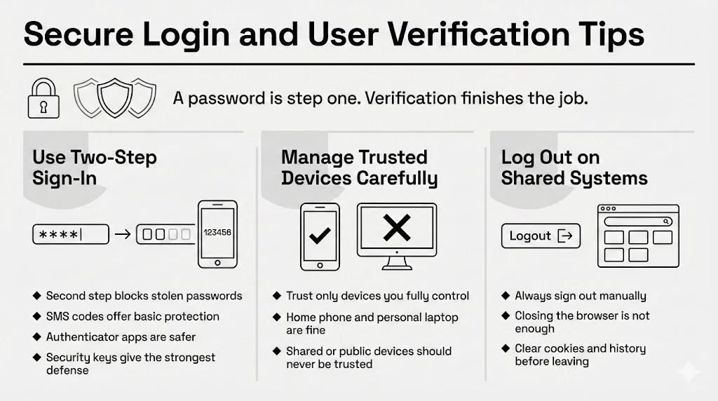 Secure Login and User Verification Tips