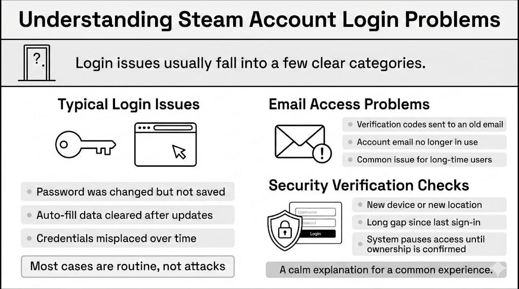 Understanding Steam Account Login Problems