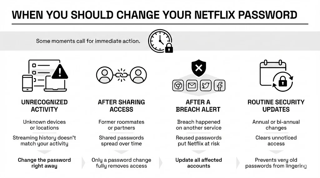 When You Should Change Your Netflix Password