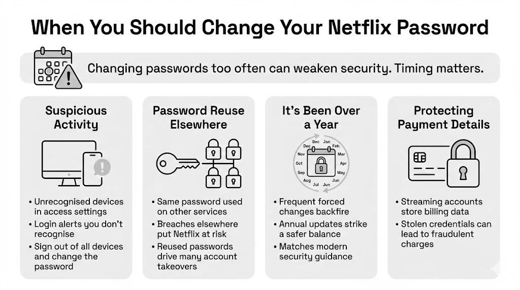 When You Should Change Your Netflix Password