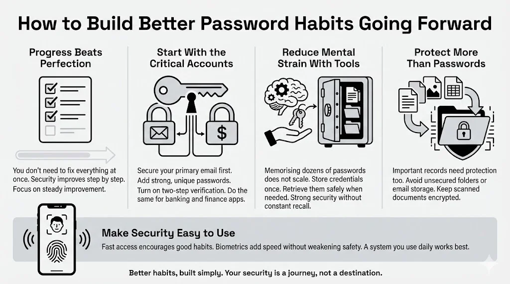 How to Build Better Password Habits Going Forward
