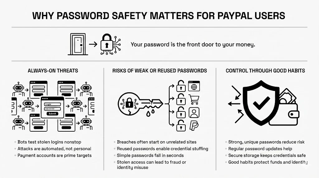 Why Password Safety Matters for PayPal Users