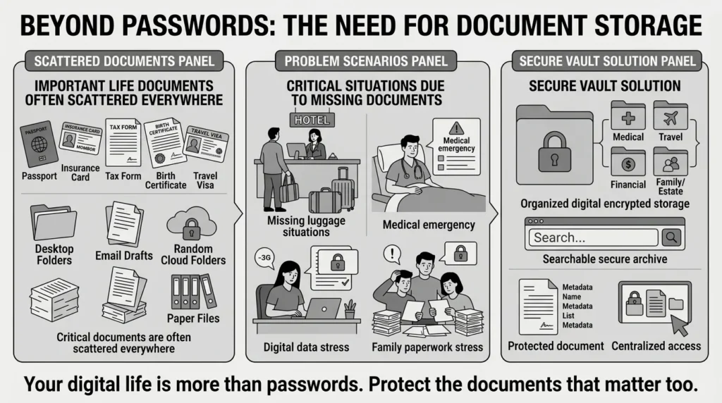 the need for document storage