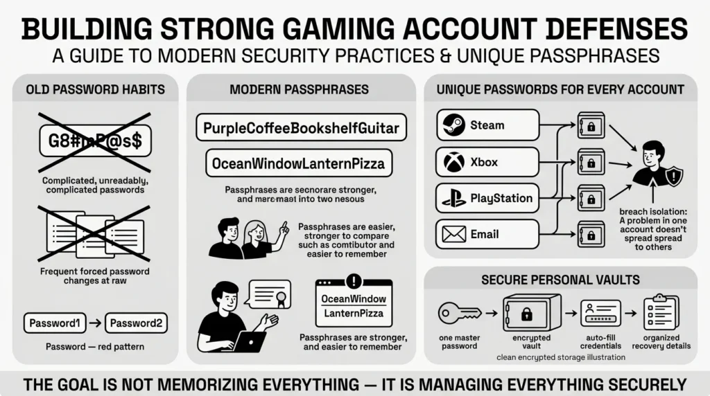 building strong gaming account defenses