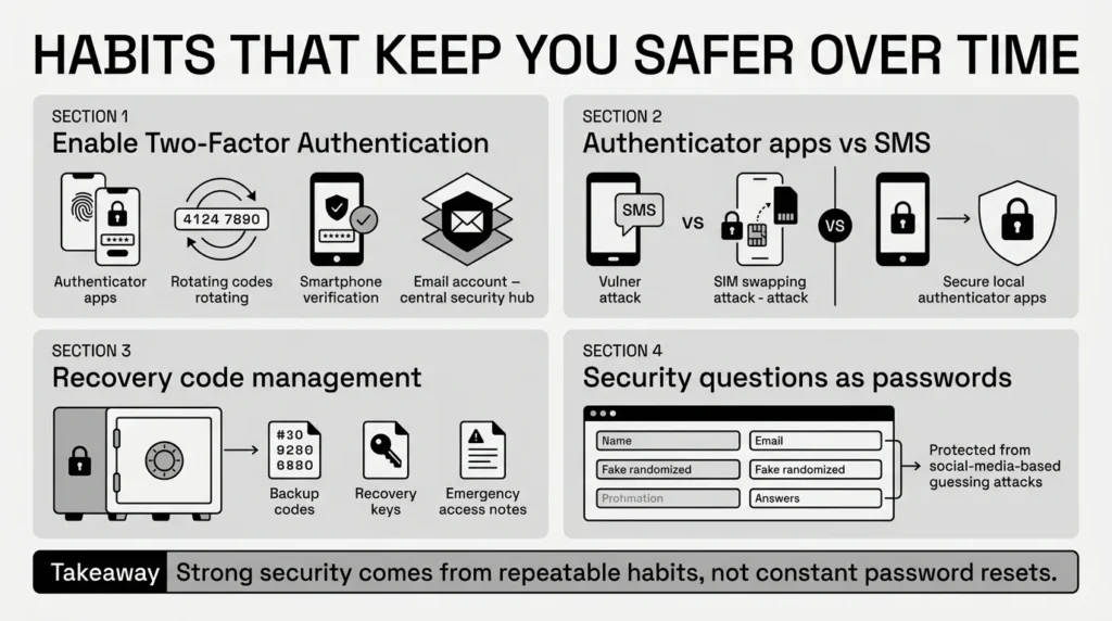habits that keep you safer over time