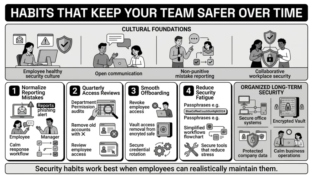 habits that keep your team safer over time