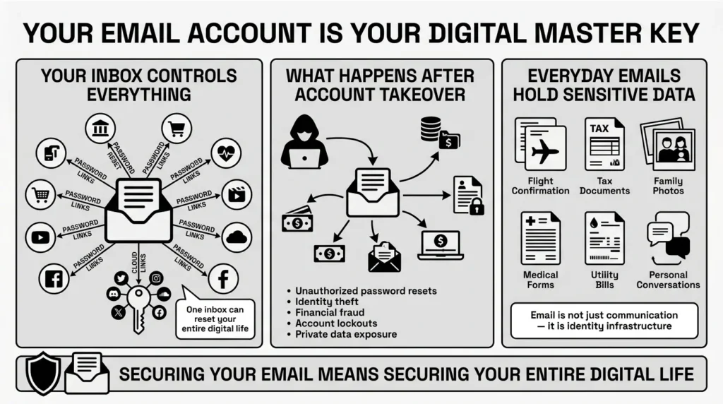 you email account is your digital master key