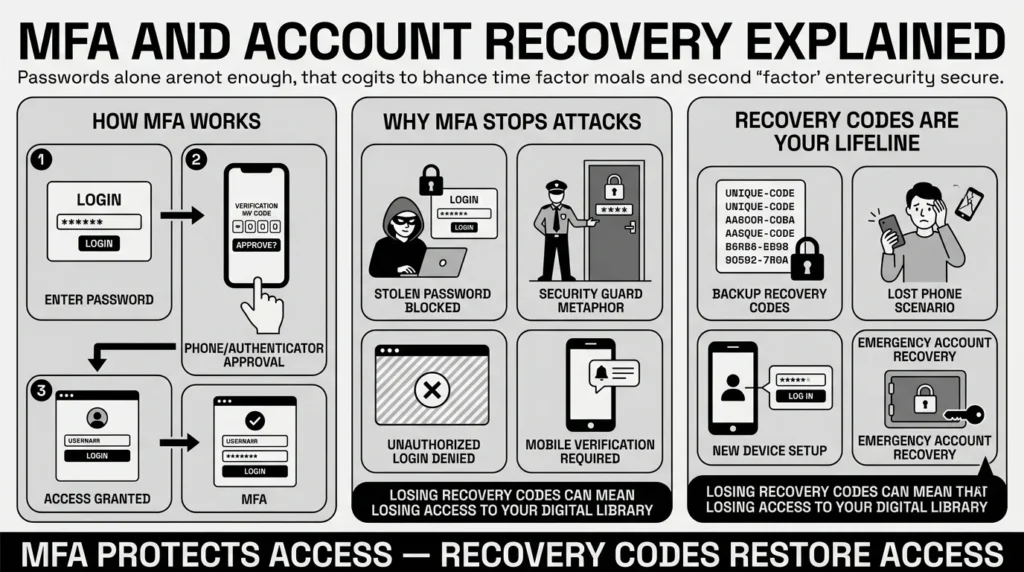 mfa and account recovery explained