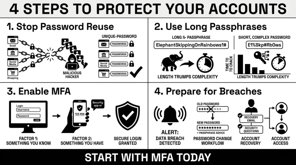 4 steps to protect your accounts