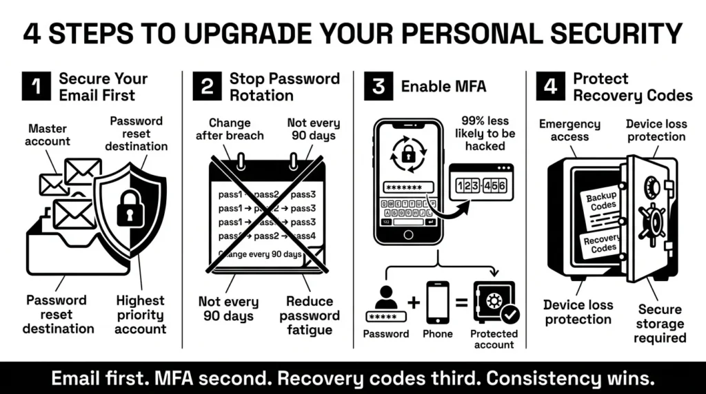 4 steps to upgrade your personal security