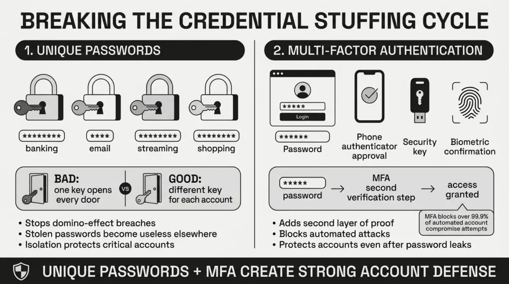 breaking the credential stuffing cycle