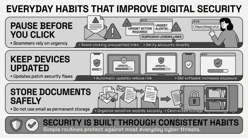 everyday habits that improve digital security