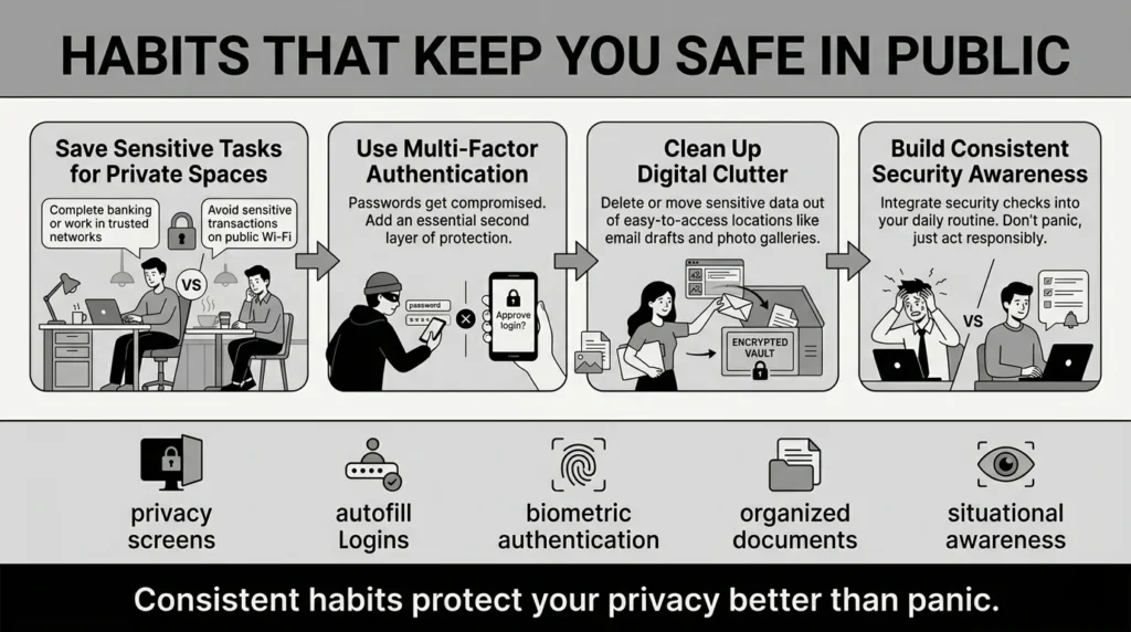 habits that keep you safe in public