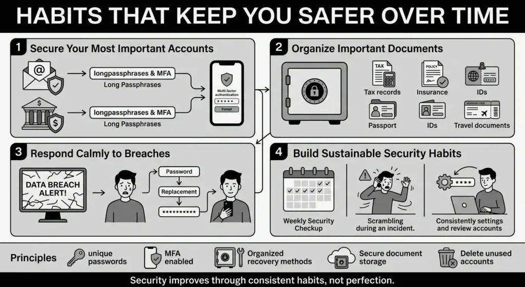 habits that keep you safer over time