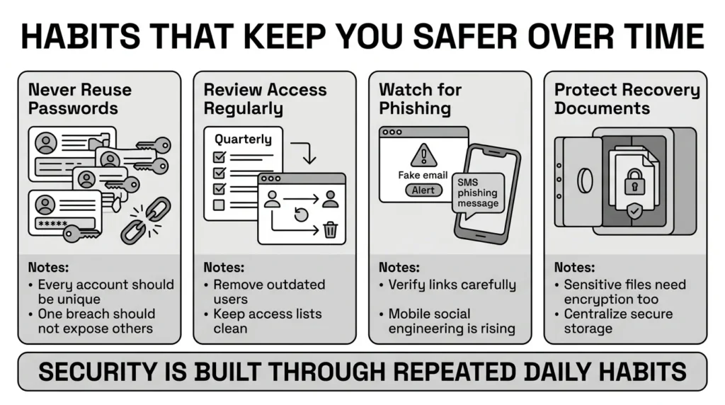 habits that keep you safer over time
