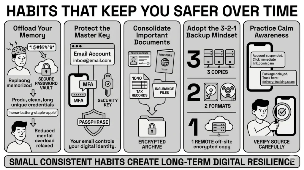 habits that keep you safer over time