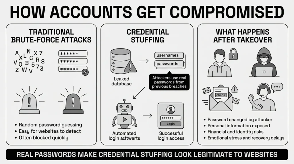 how accounts get compromised