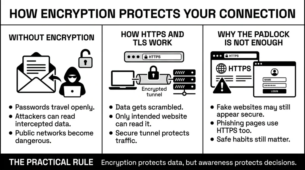 how encryption protects your connection