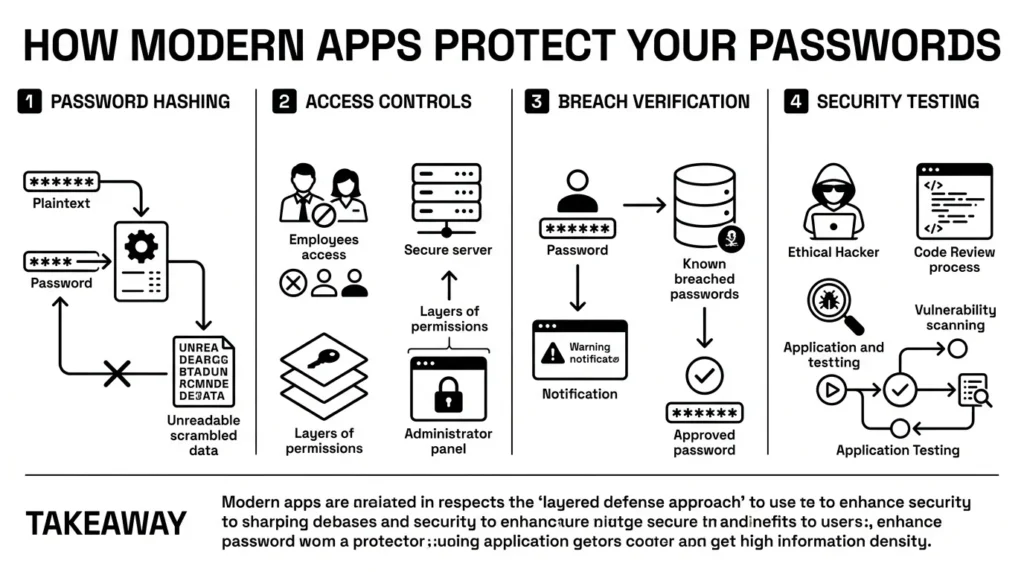 how modern apps protect your passwords