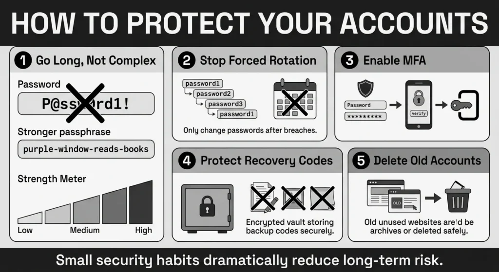 how to protect your accounts
