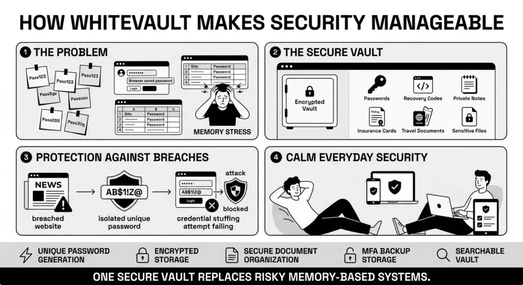 how whitevault makes security manageable