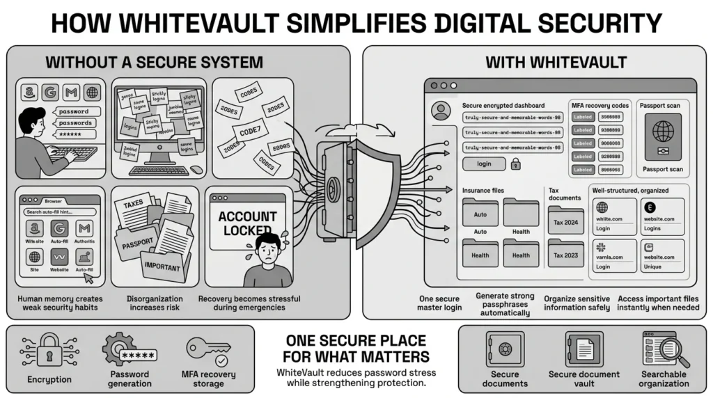how whitevault simplifies digital security