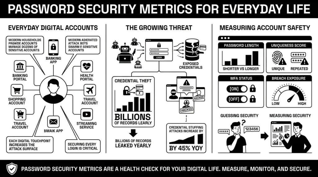 password security metrics for everyday life