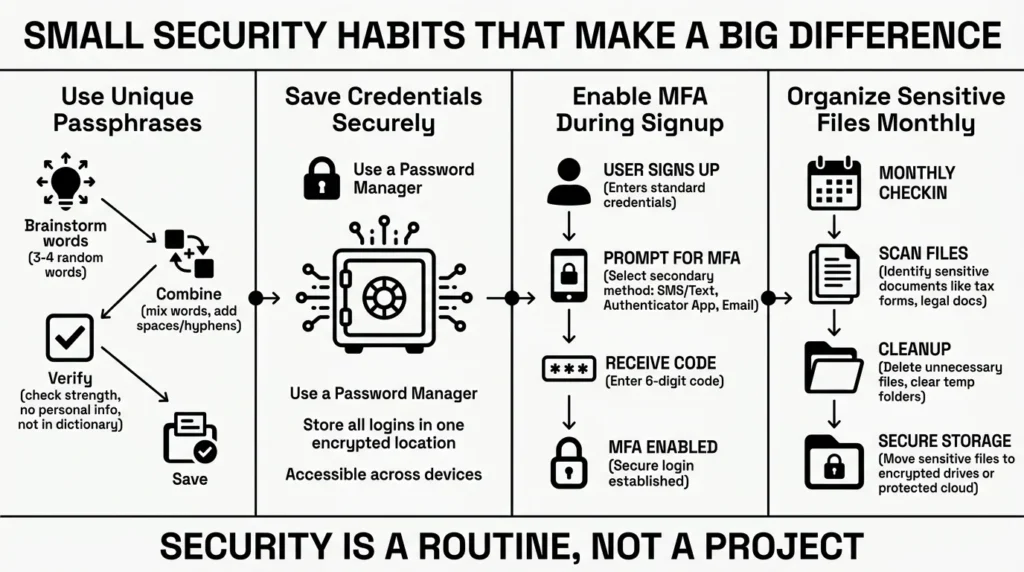 small security habits that make a big difference