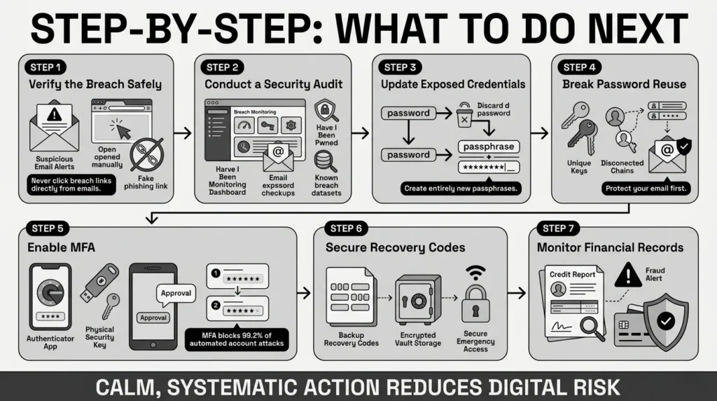 calm, systematic action reduces digital risk