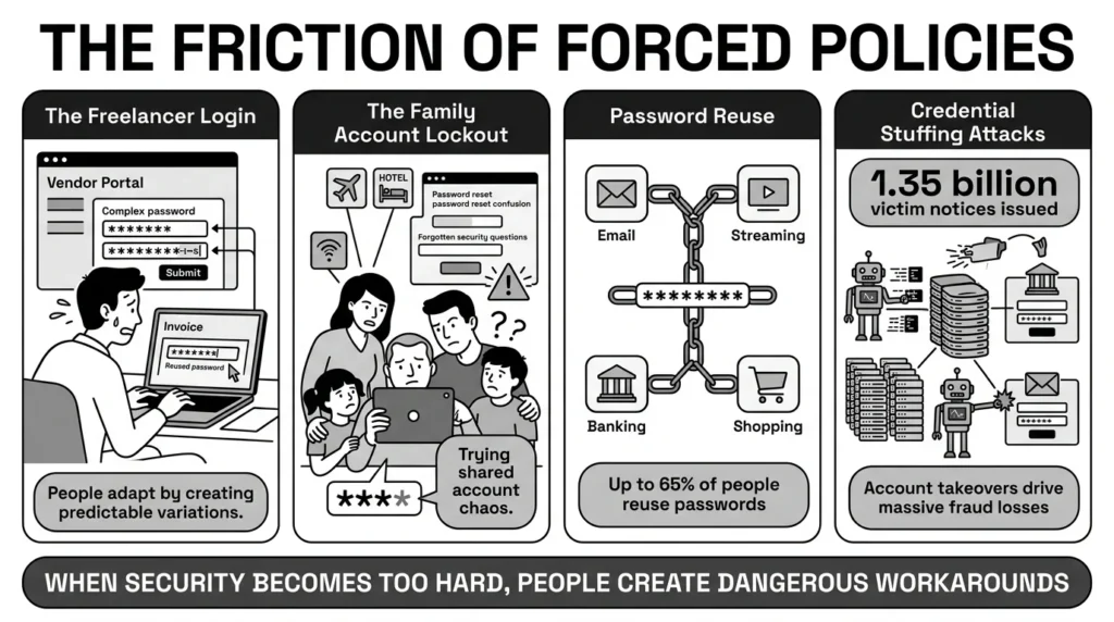 the friction of forced policies
