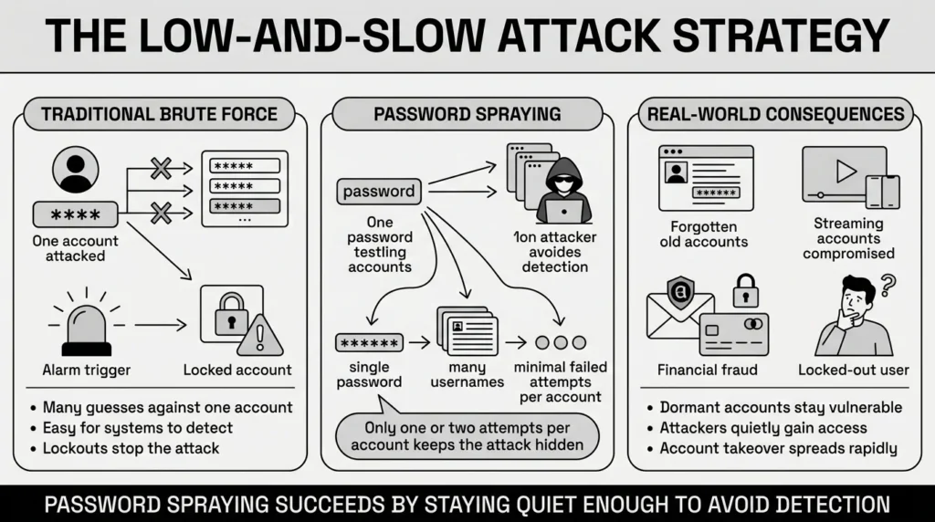 the low and slow attack strategy