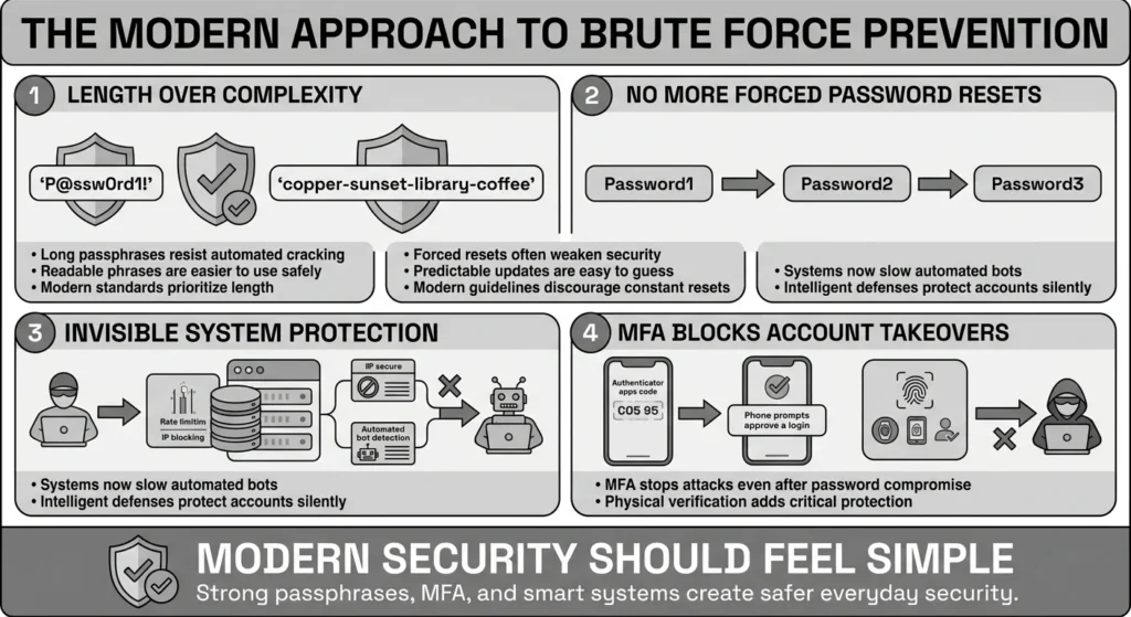 the modern approach to brute force prevention