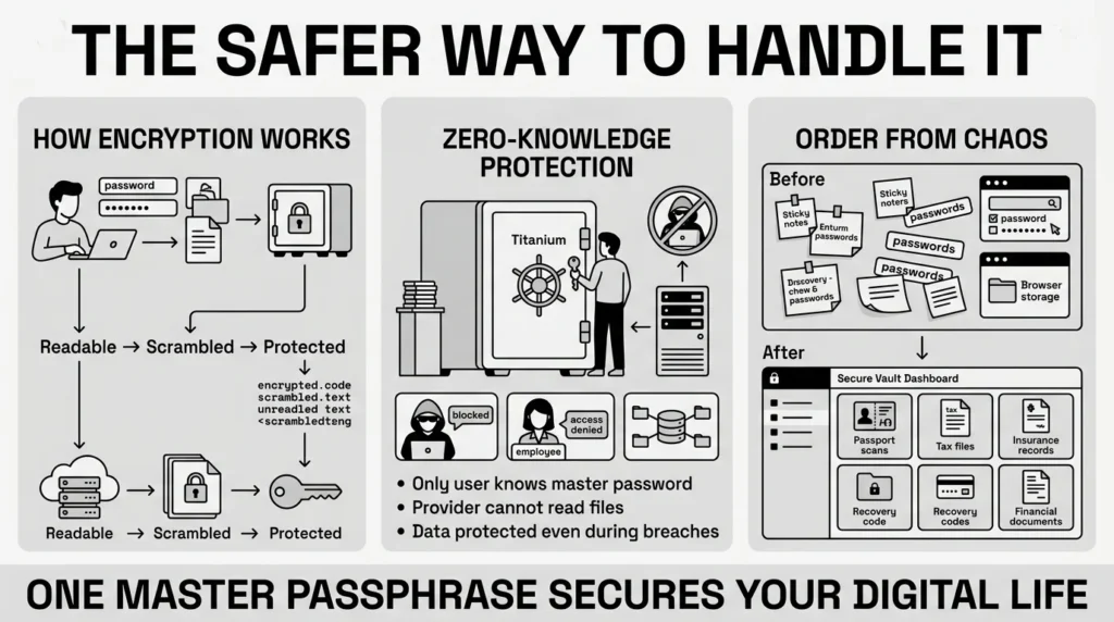 the safer way to handle it