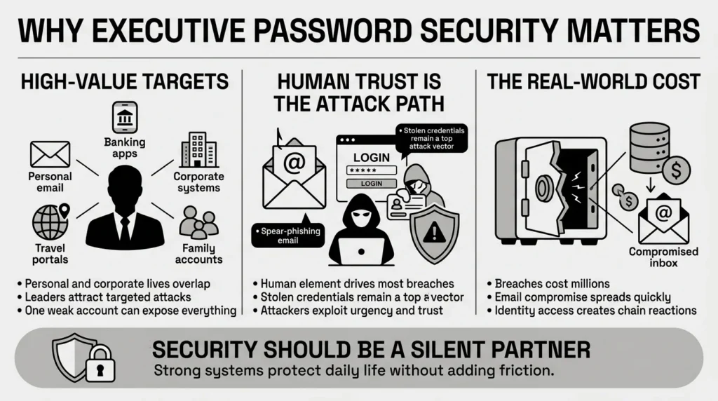 why executive password security matters