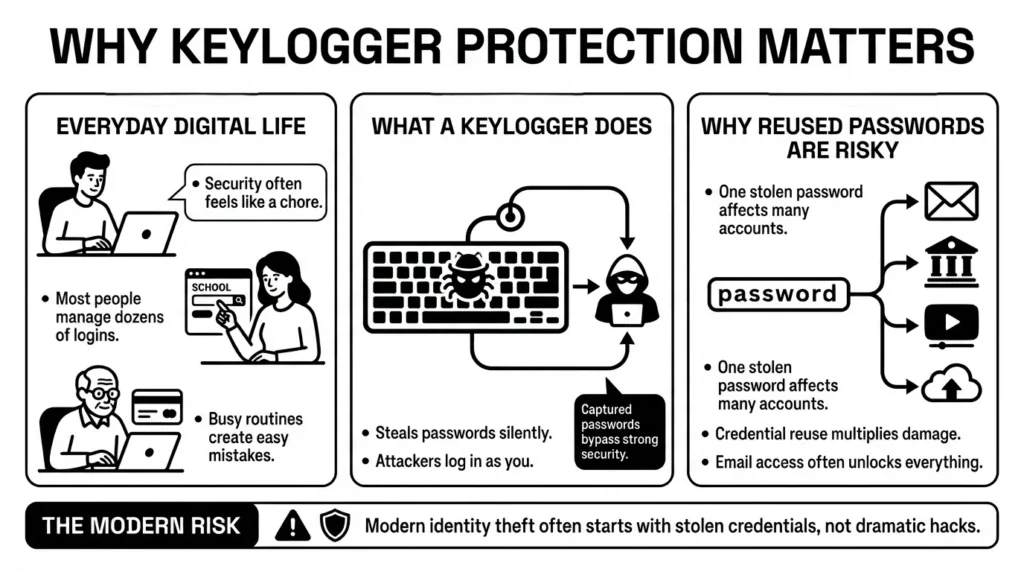 why keylogger protection matters