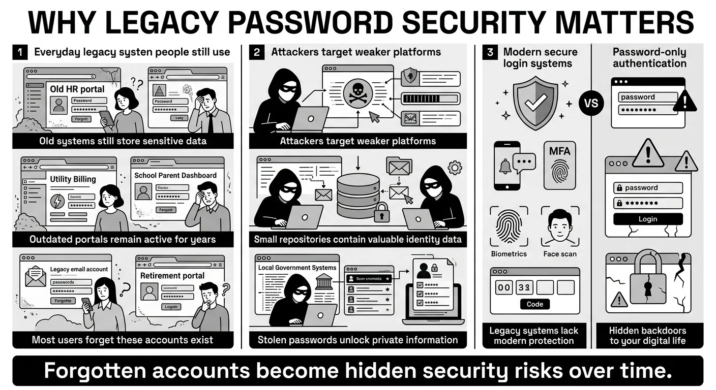 Legacy System Password Security Challenges