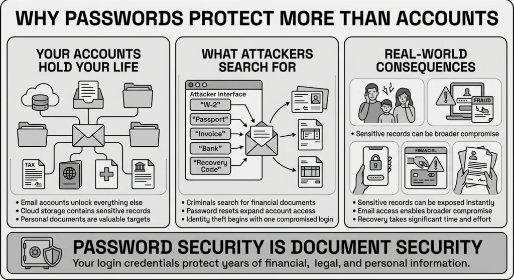 why passwords protect more than accounts