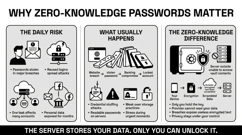 why zero knowledge passwords matter